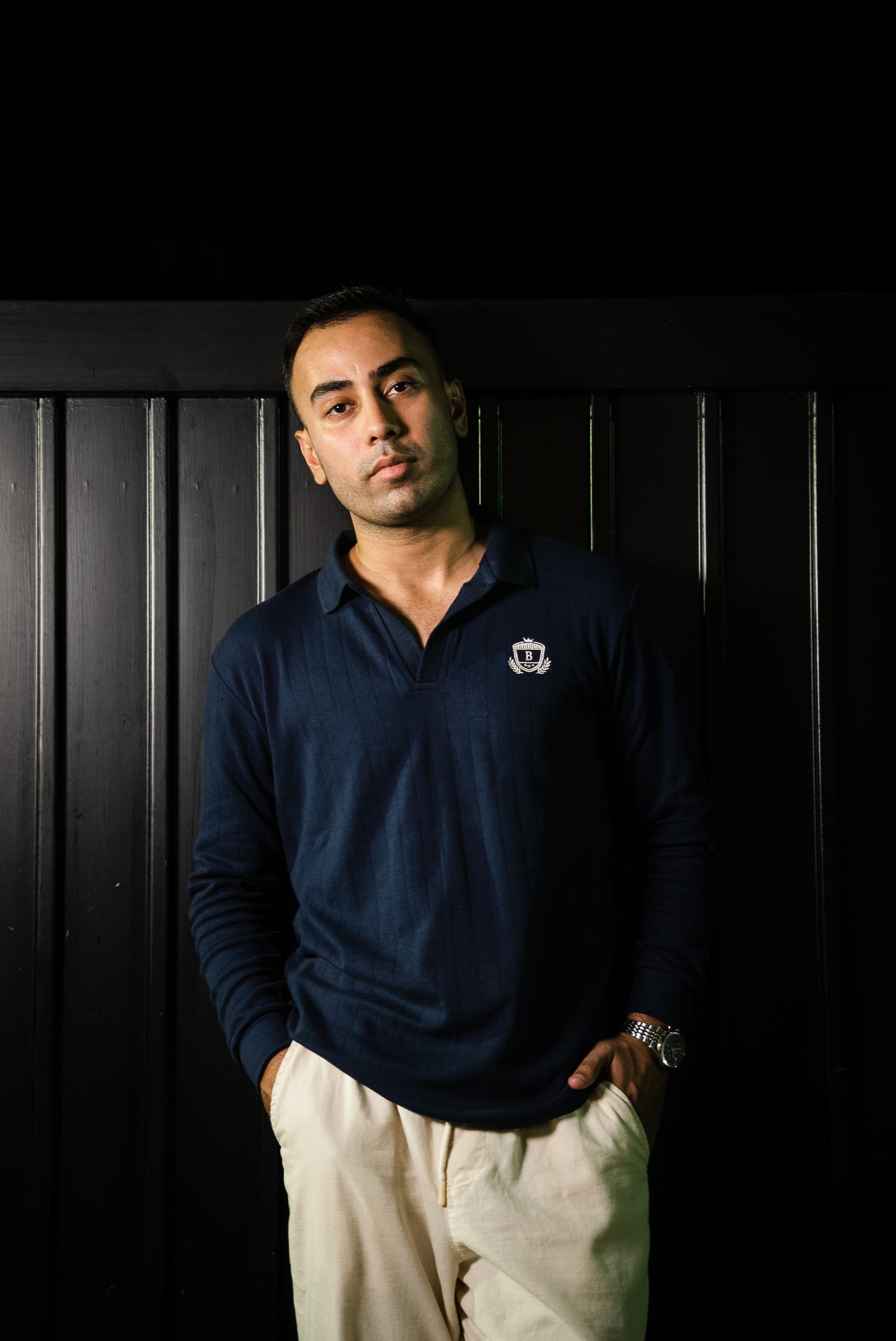 DROP NEEDLE POLO (FULL SLEEVES)
