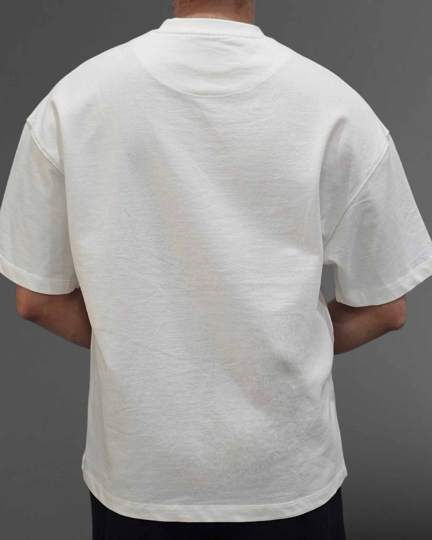 OVERSIZED BOX T-SHIRT (IVORY)