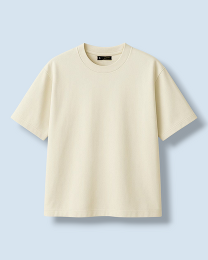 OVERSIZED BOX T-SHIRT (IVORY)