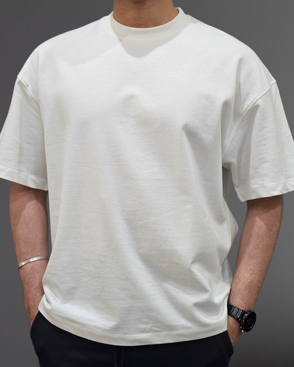 OVERSIZED BOX T-SHIRT (IVORY)